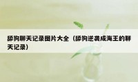 舔狗聊天记录图片大全(舔狗逆袭成海王的聊天记录)