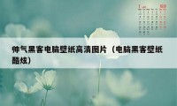 帅气黑客电脑壁纸高清图片（电脑黑客壁纸 酷炫）