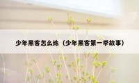 少年黑客怎么练(少年黑客第一季故事)